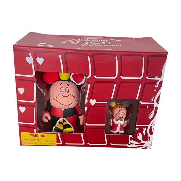 Disney Alice in Wonderland Queen of Hearts King Limited Edition Vinylmation Set - Picture 10 of 10